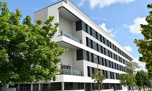 Construcción de nueva Residencia de Estudiantes, en Getafe. Construcciones Ruesma