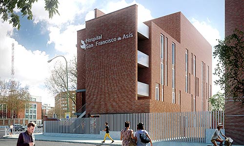 Ampliación y Reforma del Hospital San Francisco de Asis, Madrid. Construcciones Ruesma