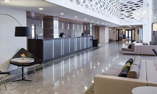 Reforma de las Zonas Comunes del Hotel NH Iruña Park, Navarra. Construcciones Ruesma