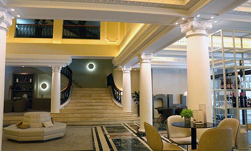 Reforma zonas comunes Hotel NH Nacional, Madrid. Construcciones Ruesma