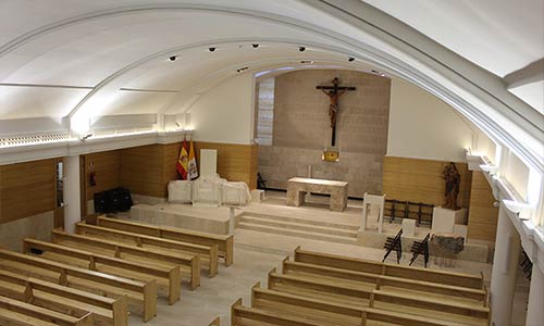 Rehabilitación de la Parroquia de San Germán, en Madrid. Construcciones Ruesma