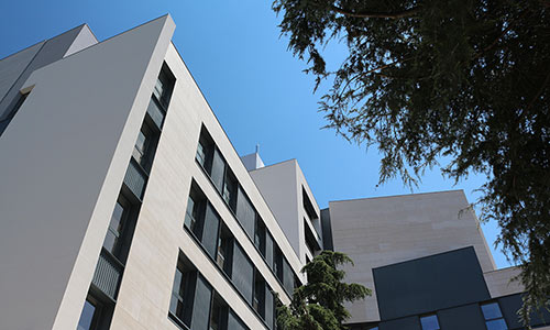 Obra de nueva planta para Residencia Universitaria "Youniq Anna", Madrid. Construcciones Ruesma