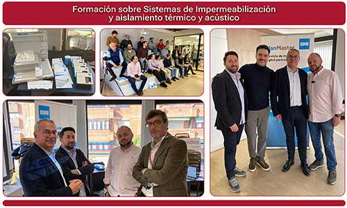 Jornada de Formación Ruesma y BMI-Arjosa sobre Sistemas de Impermeabilización